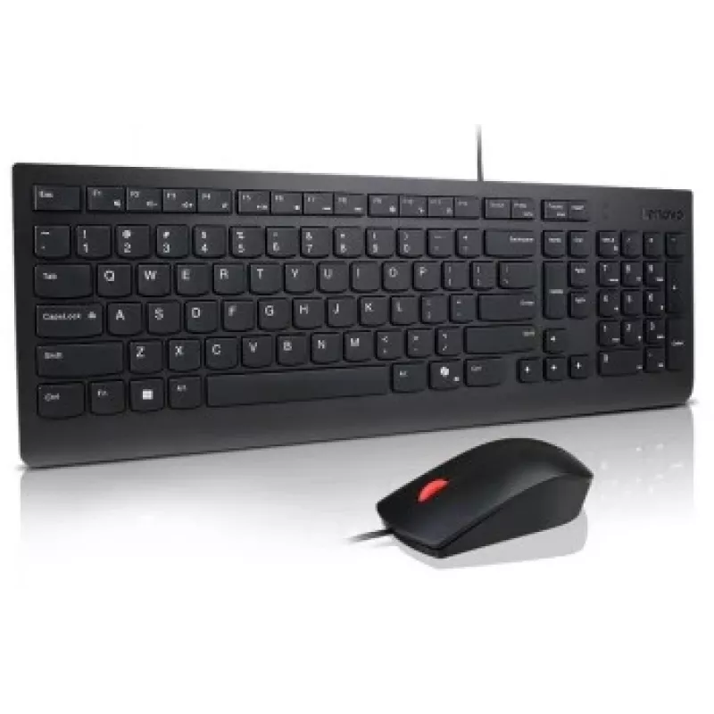 Zestaw przewodowej klawiatury i myszy Lenovo Essential