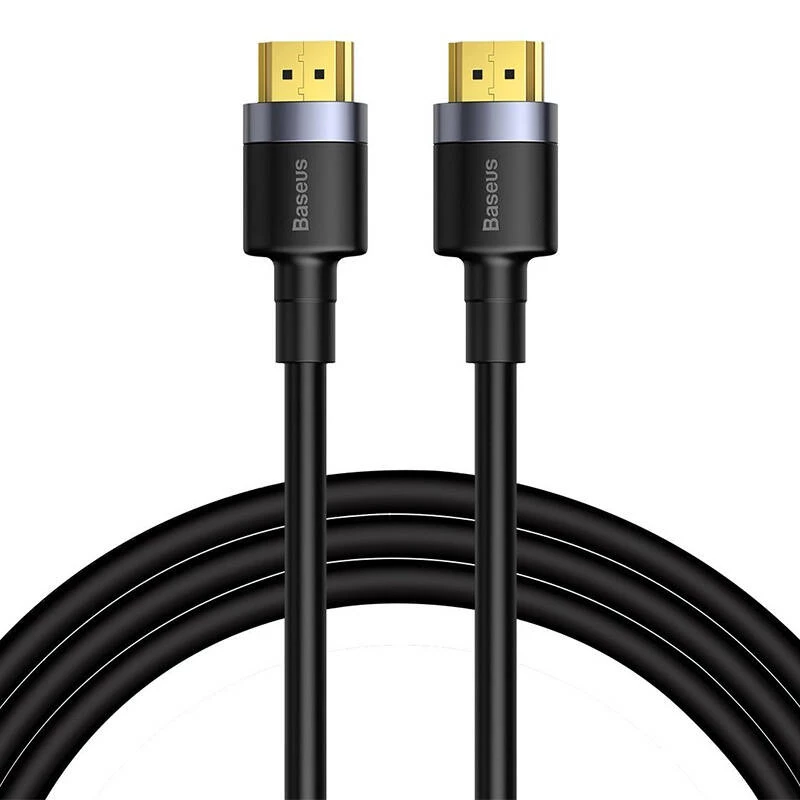 Baseus Cafule 4KHDMI Męski do 4KHDMI Męski Kabel Adapter 2m Czarny