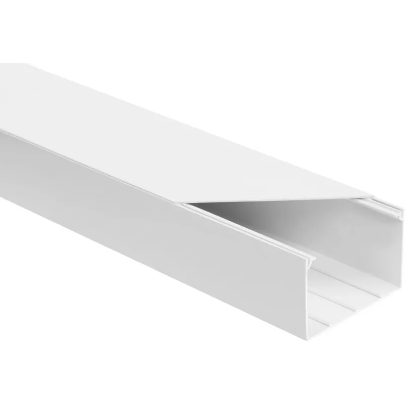 Listwa instalacyjna OEM 5961Z biała LS 90×60 mm, 2 m — zestaw 8 szt.