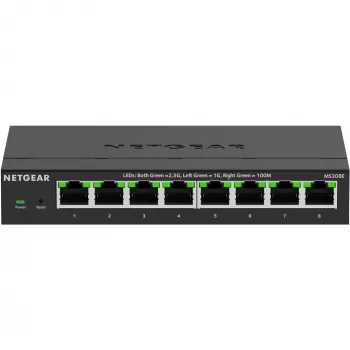 NETGEAR MS308E niezarządzalny przełącznik 2.5G Ethernet (100/1000/2500) czarny