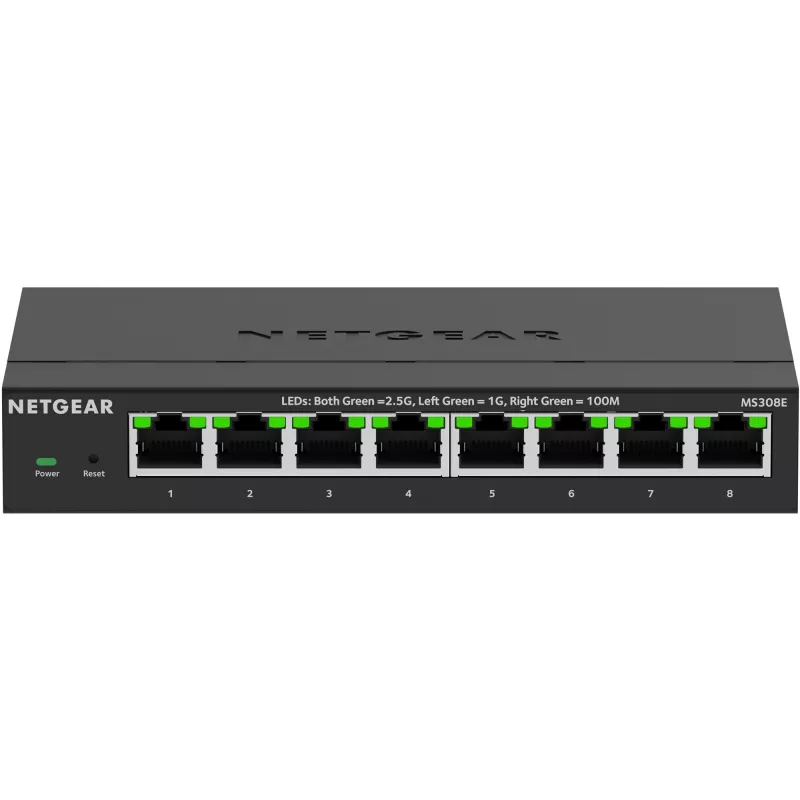 NETGEAR MS308E niezarządzalny przełącznik 2.5G Ethernet (100/1000/2500) czarny