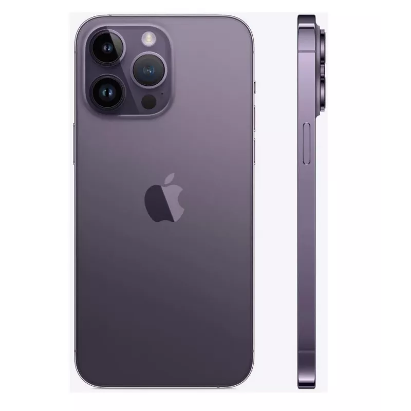 Odnowiony smartfon RENEWED iPhone 14 Pro Max — 128 GB, fioletowy, wyświetlacz 6,7 cala, A16, 5G, 6 GB RAM