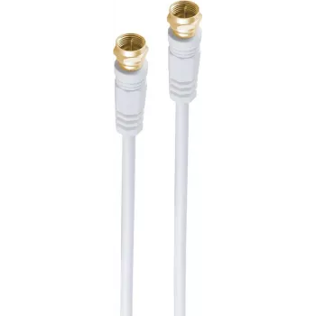 ShiverPeaks BS80098-G-128CP 10 m F Biały – Kabel koncentryczny