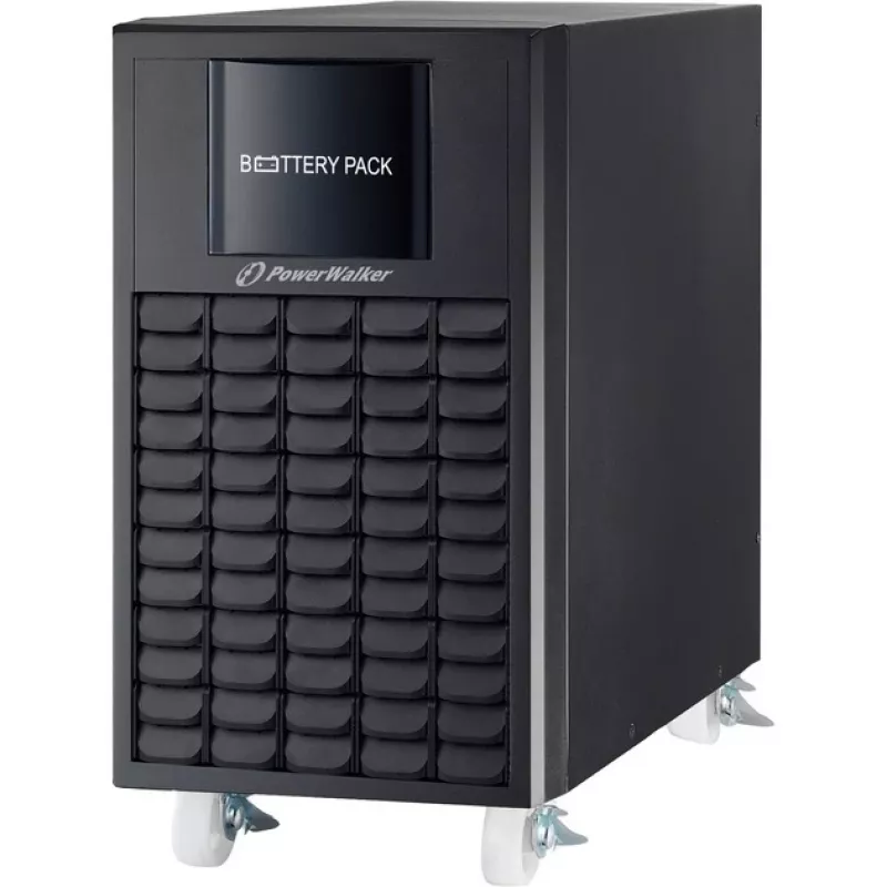 Zestaw baterii UPS PowerWalker 12 V 9 Ah 20 szt. Czarny
