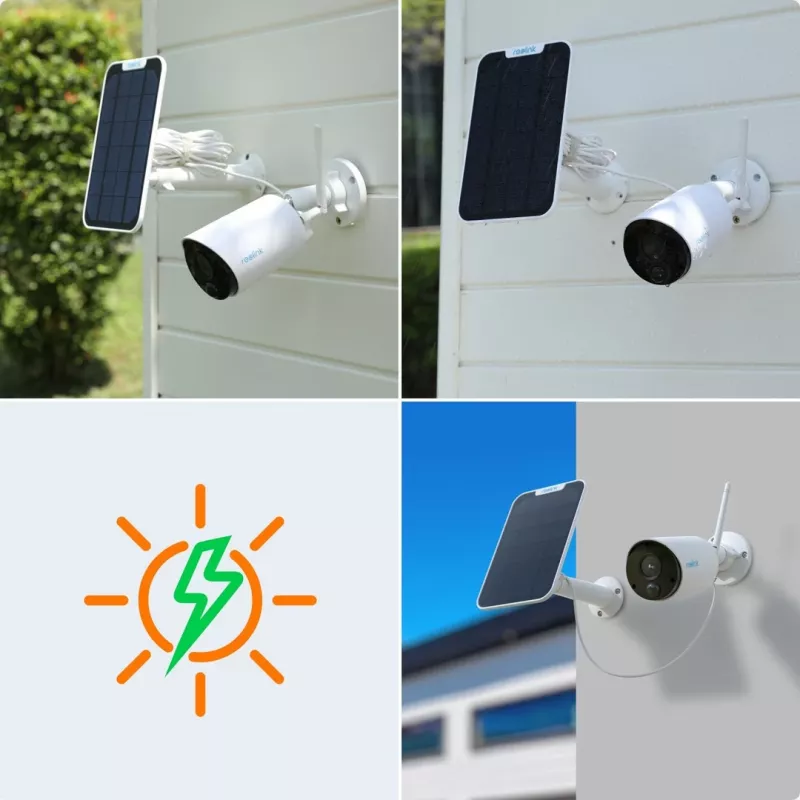 Reolink Argus Series B320 - 3MP Bezprzewodowa kamera bezpieczeństwa na baterię z detekcją osób/pojazdów, dwukierunkowym audio