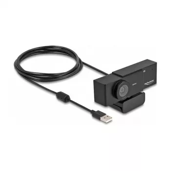 Kamera internetowa DeLOCK 96400 8 MP 3840 x 2160 pikseli USB 2.0 Czarna