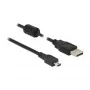 Kabel USB DeLOCK 2m USB 2.0-A USB 2.0 Mini-B 84914