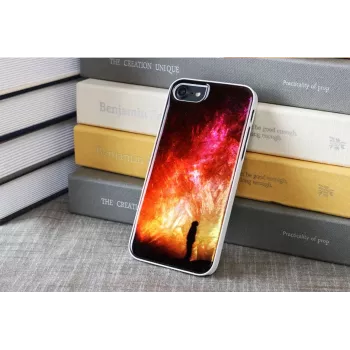 Etui ochronne iKins do Apple iPhone 8/7 — Starry Night białe