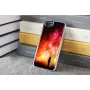 Etui ochronne iKins do Apple iPhone 8/7 — Starry Night białe