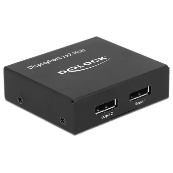 Rozdzielacz wideo DeLOCK 87691 DisplayPort 2x DisplayPort