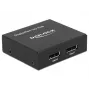 Rozdzielacz wideo DeLOCK 87691 DisplayPort 2x DisplayPort