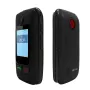 eSTAR Digni Flip 6.1 cm (2.4) 102 g Czarny, Czerwony telefon dla seniora