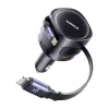Ładowarka samochodowa Baseus Enjoyment Max 90W z portami USB-C, Lightning i USB-A