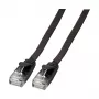 Efb K8107SW.0,25 kabel krosowy Ethernet czarny