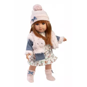 Lalka Llorens Nicole 35 cm — realistyczne cechy, miękkie ciało, lalka bobas