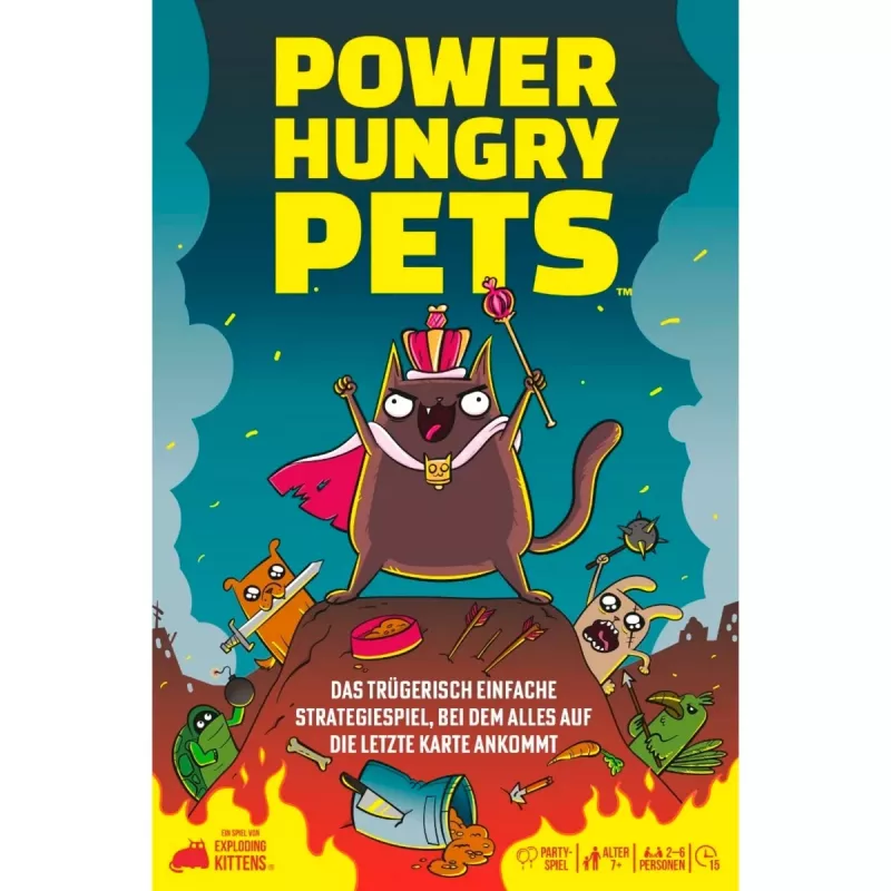 Power Hungry Pets, gra karciana