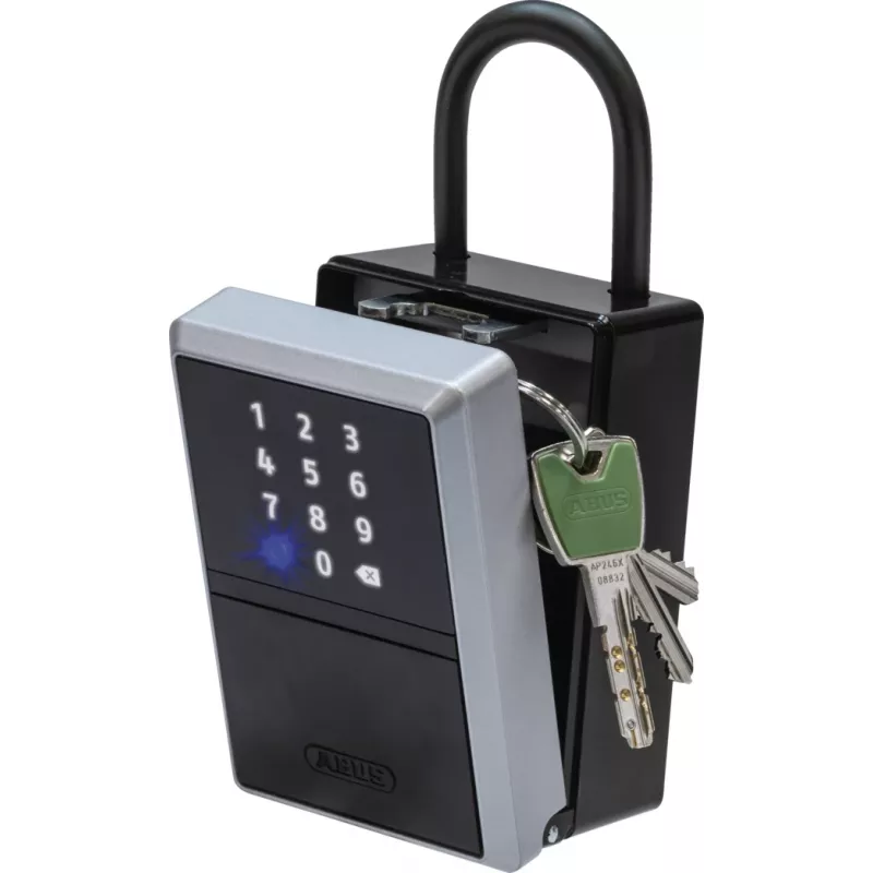 Key Garage ABUS 797 stal czarna srebrna zamek szyfrowy 82.5x63x179mm