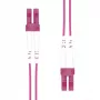 Kabel światłowodowy LC/LC-PC OM4, 0,5 m