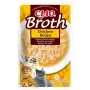 Mokry przysmak dla kota INABA Ciao Broth Chicken 40 g saszetka — mięsny płyn, bezzbożowy, bezglutenowy i bez soi