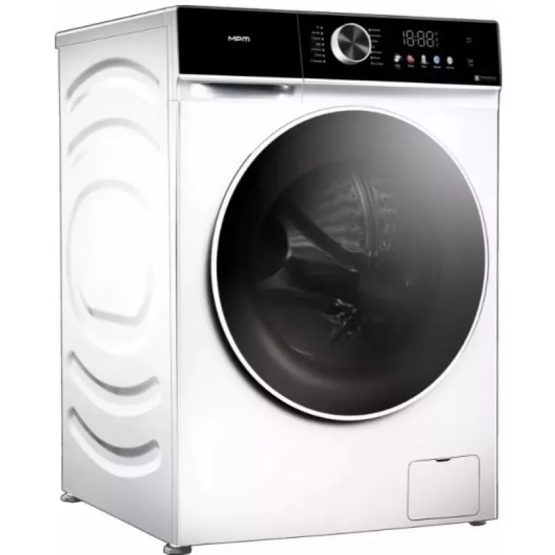 Pralka MPM MPM-5112-PT-44, ładowana od przodu, 10 kg, 1200 obr./min, klasa energetyczna A, biała, wolnostojąca