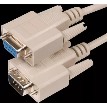 Przedłużacz D‑SUB ShiverPeaks AK 2303, kabel ze złączem 9‑pinowym, 3 m