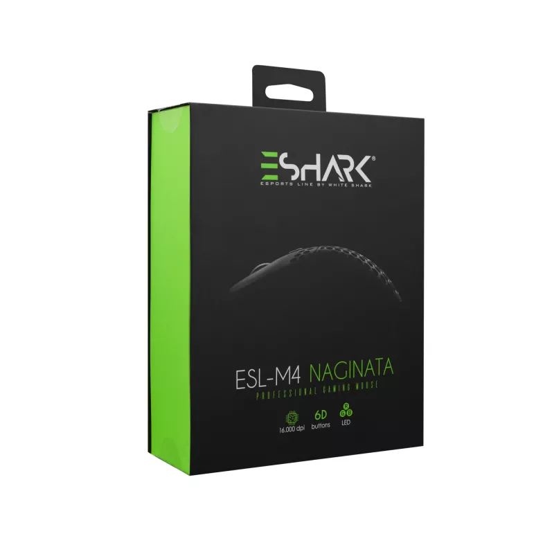biały Shark Premium Line ESL-M4 Naginata Czarny