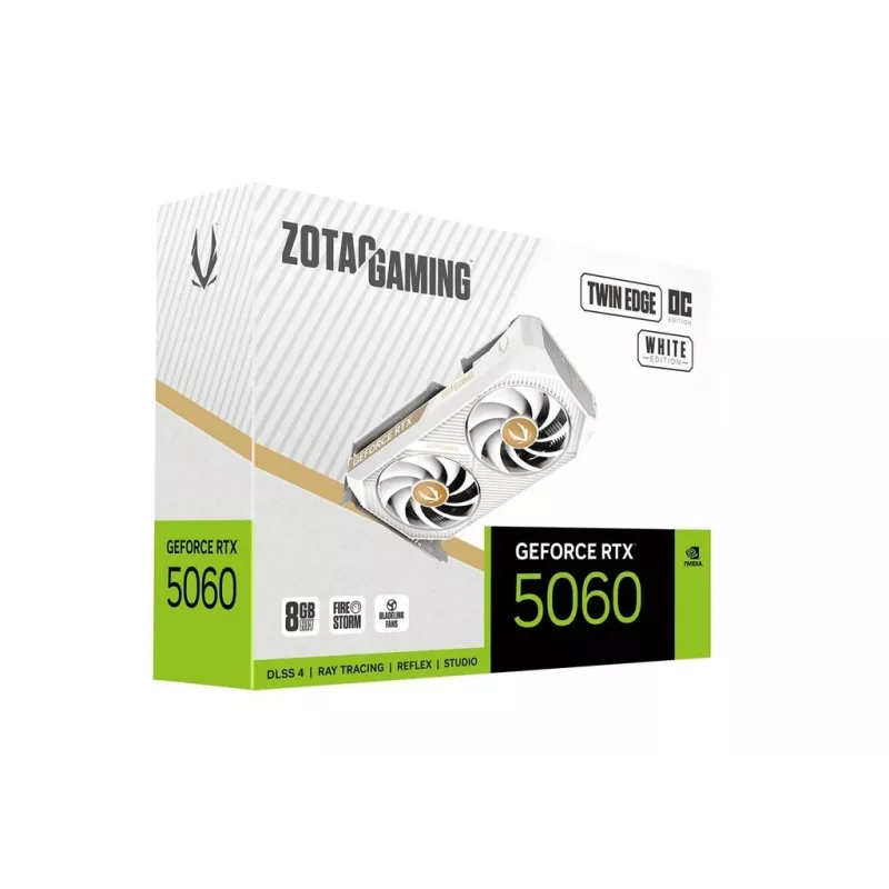 Karta graficzna Zotac GAMING GeForce RTX 5060 Twin Edge OC White Edition 8GB GDDR7