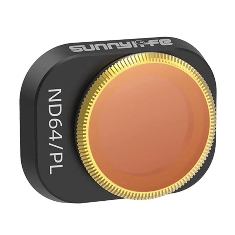 Zestaw filtrów Sunnylife do DJI Mini 4 Pro — Neutralne gęstościowe i polaryzacyjne 4 soczewki (ND8, ND16, ND32, ND64)