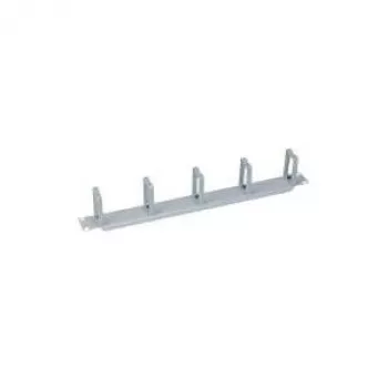 LogiLink - listwa do zarządzania kablami do szafy RACK - jasnoszary, RAL 7035