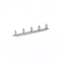 LogiLink - listwa do zarządzania kablami do szafy RACK - jasnoszary, RAL 7035
