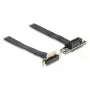Karta riser DeLOCK 88042 PCI Express x1 męski 90° kątowy z kablem 30 cm