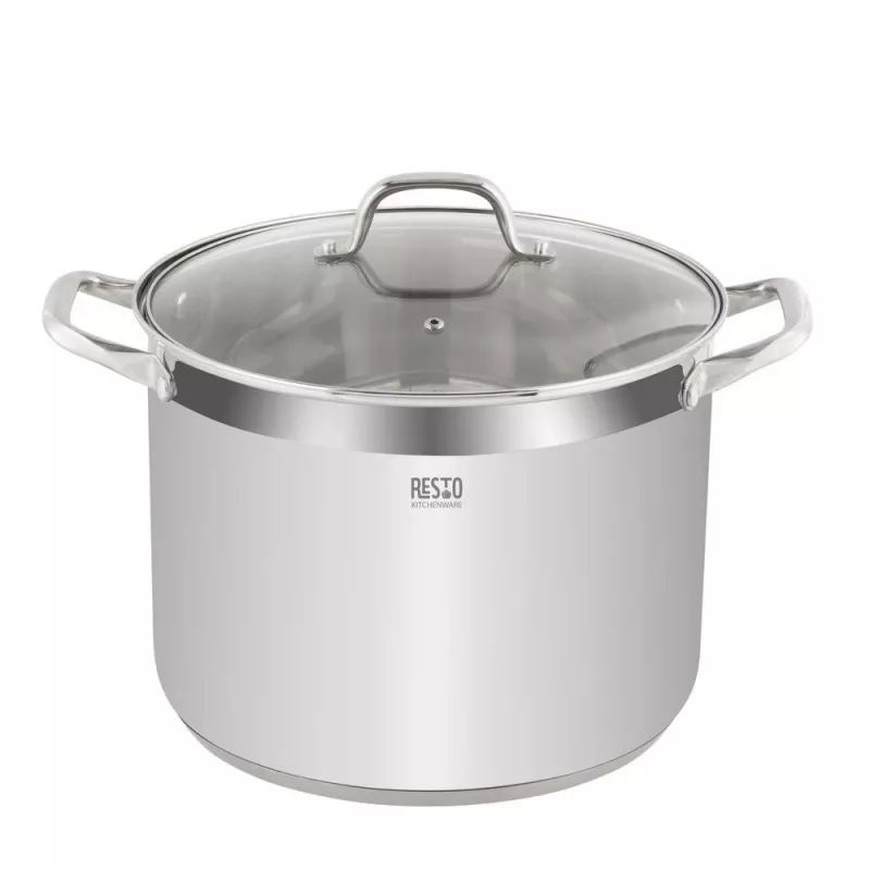 Resto Kitchenware Libra 13 L okrągły garnek ze stali nierdzewnej 22 cm