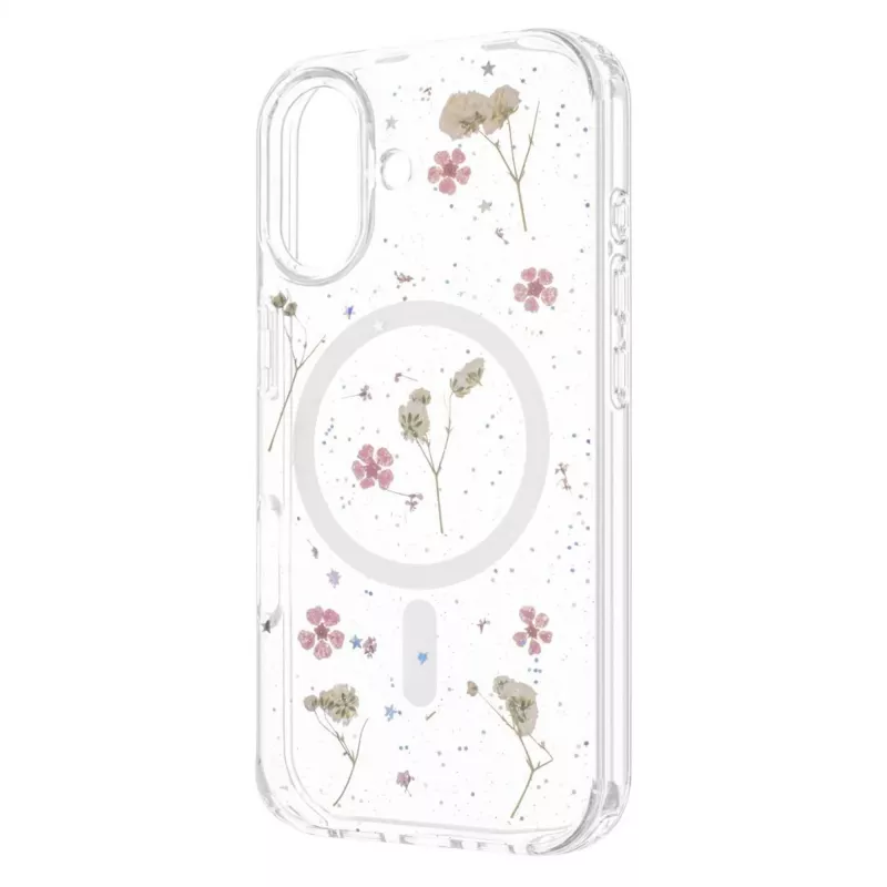 Fixed MagBloom | Etui tylne | Apple | iPhone 17 | TPU | Śliwkowy róż