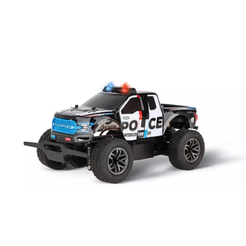 Samochód zdalnie sterowany CARRERA Ford F-150 Raptor Police 2,4 GHz RC model