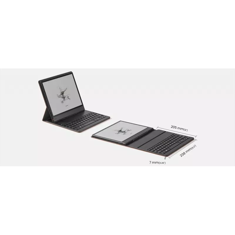 Onyx Boox Note Air 5 C etui magnetyczne z klawiaturą, brązowe, OCV0520R