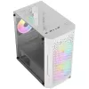 ATX AEROCOOL TRINITY MINI FRGB MICRO MINI TOWER CASE Z PANELEM SZKLANYM (BIAŁY)