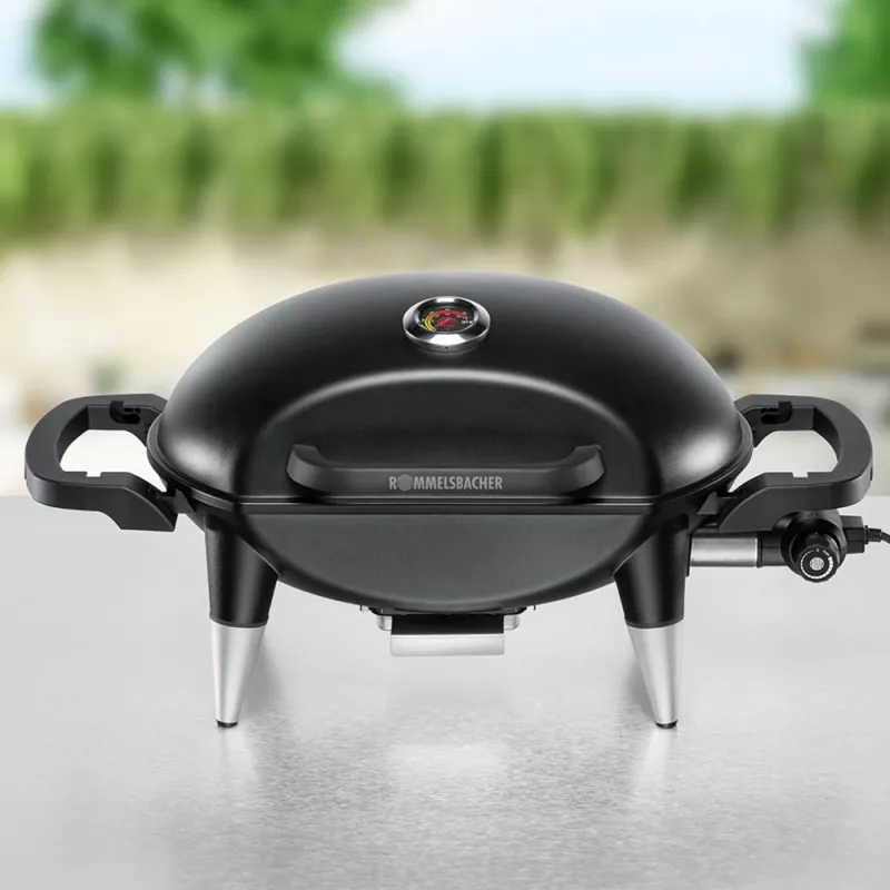 ROMMELSBACHER BBQ 4000, 2200 W, Grill, elektryczny, 300 °C, stołowy, rust