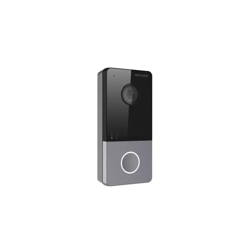 System wideodomofonowy Hikvision DS-KV6113-WPE1(C) 2 MP Czarny, szary