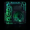 Stealkey Customs SK-UNI 120D Distroplate D-RGB - Czarny Edition