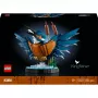 Zestaw LEGO Icons Zimorodek do Budowania dla Dorosłych z Wodną Scenerią i Podstawką Ekspozycyjną, Doskonały Dekor do Domu i Biura na Walentynki