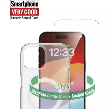 Etui Shell case 4smarts 540603 do iPhone 15 przezroczyste 15,5 cm