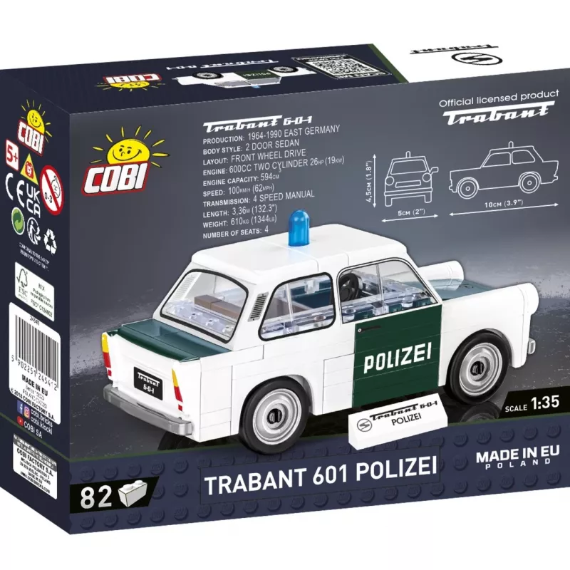 Trabant 601 Polizei, zabawka konstrukcyjna