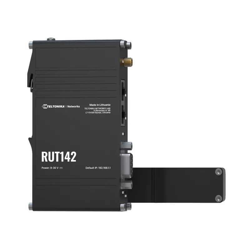 Router przemysłowy Teltonika RUT142 WiFi 4, RS232, 2x RJ45 100Mb/s, IP30