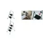 Składana drabina Hailo K30 stal nierdzewna