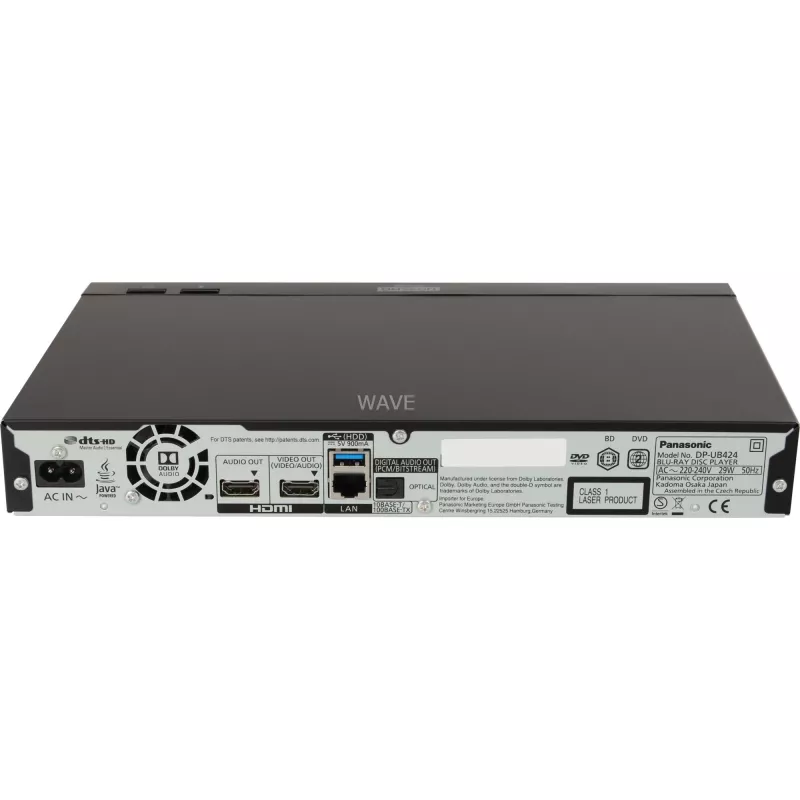 Panasonic DP-UB424 - odtwarzacz Blu-ray 3D - skalowanie