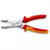 Striptaser do kabli Knipex 13 76 200 ME 6 mm pojemność zdejmowania izolacji Czerwony Stal nierdzewna Żółty