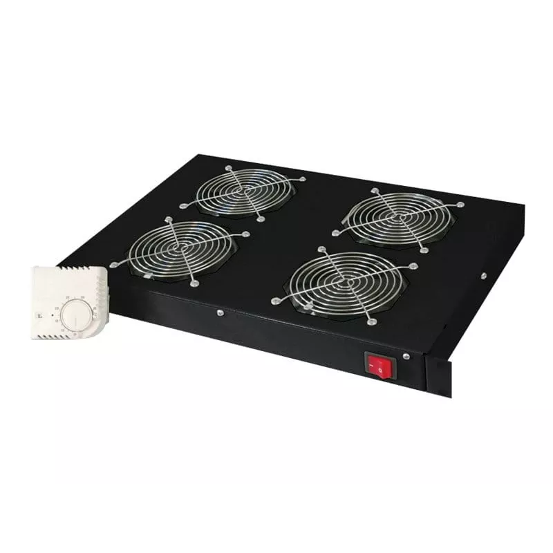 Panel wentylowany Digitus DN-19 FAN-4-HO-SW