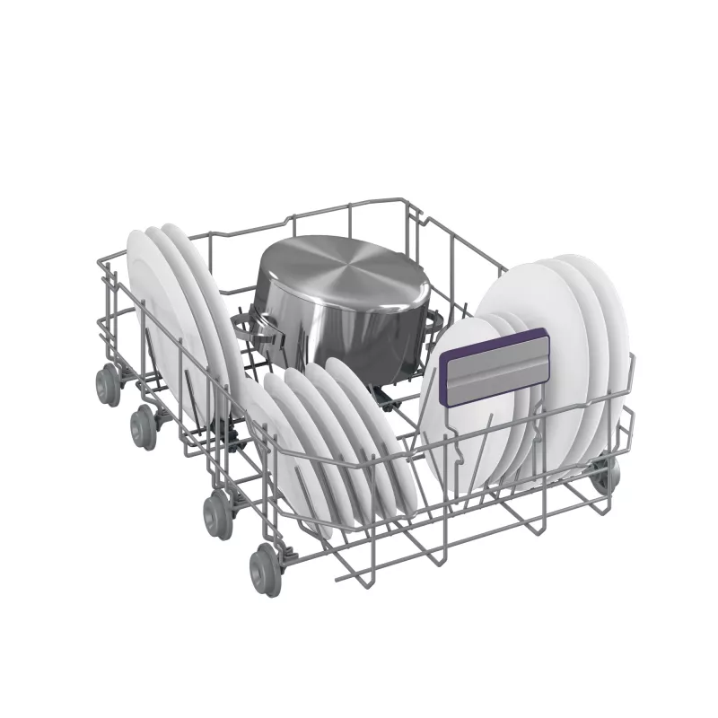 BEKO Wolnostojąca zmywarka BDFS26120WQ, Klasa energetyczna E, Szerokość 45 cm, 6 programów, Silnik inwerterowy, Trzecia szuflada, Biała