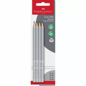 Ołówek grafitowy Faber-Castell 117198 Wielokolorowy 4 szt.