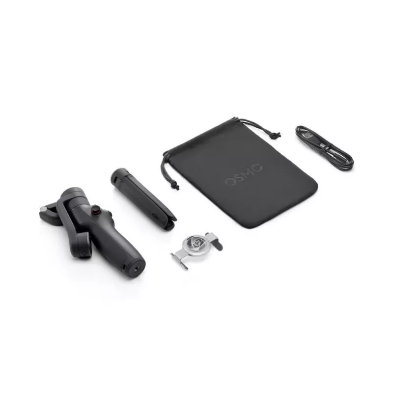 Stabilizator ręczny do kamery DJI Osmo Mobile 6 Czarny 6.4h żywotność baterii